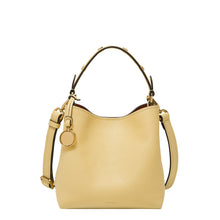Load image into Gallery viewer, Jessie Leather Small Bucket Crossbody Bag
