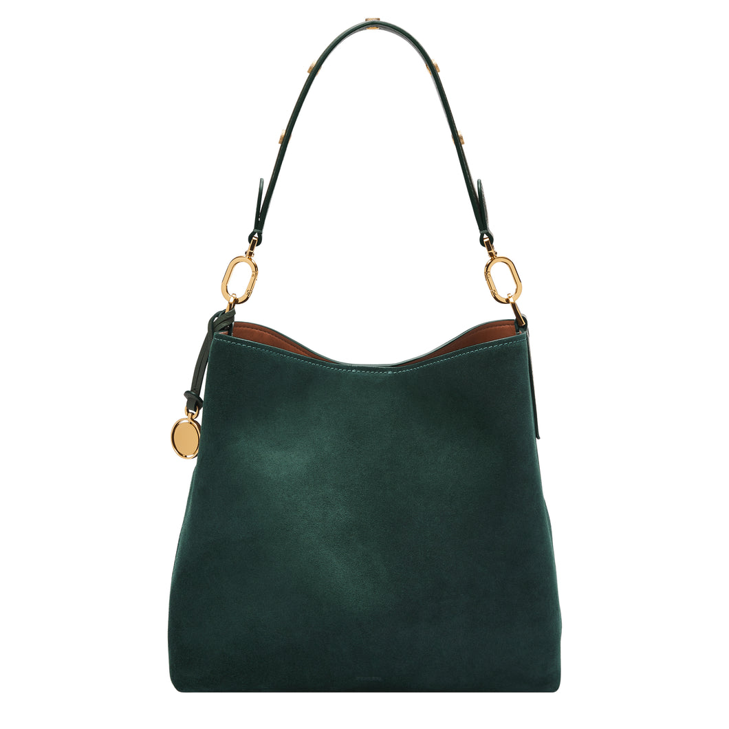 Jessie Suede Bucket Shoulder Bag