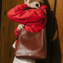 Load image into Gallery viewer, Dillon Leather Hobo Bag
