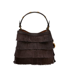 Load image into Gallery viewer, Jessie Leather Small Bucket Crossbody Bag

