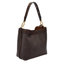 Load image into Gallery viewer, Jessie Woven Bucket Shoulder Bag
