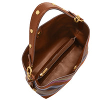 Load image into Gallery viewer, Jessie Patchwork Bucket Shoulder Bag
