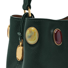 Load image into Gallery viewer, Jessie Leather Small Bucket Crossbody Bag
