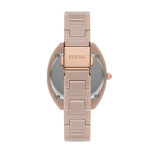 Load image into Gallery viewer, Gabby Three-Hand Date Salted Caramel Stainless Steel and Ceramic Watch
