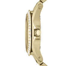 Load image into Gallery viewer, Riley Multifunction Gold-Tone Stainless Steel Watch
