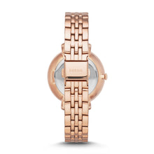 Load image into Gallery viewer, Jacqueline Rose-Tone Stainless Steel Watch
