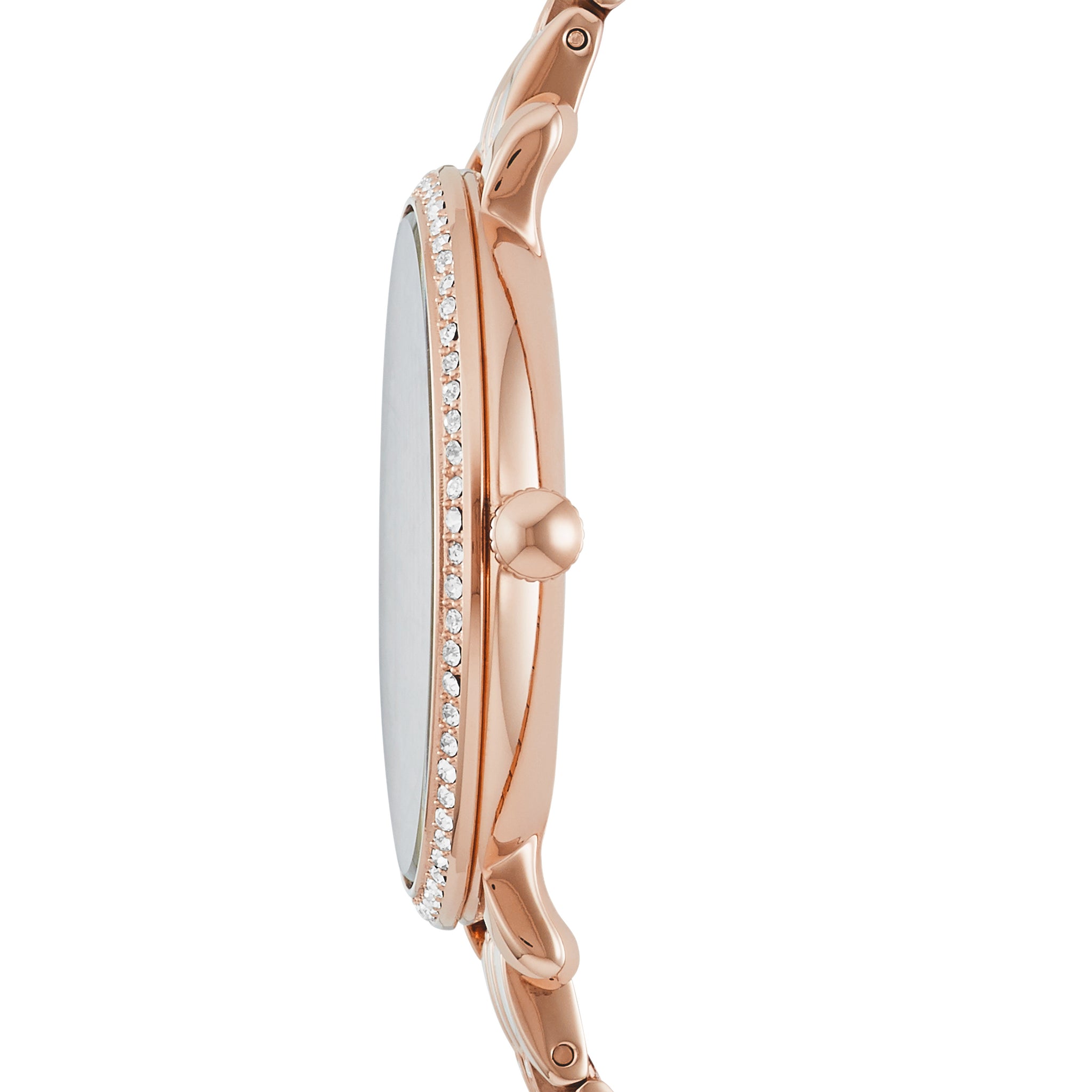 Jacqueline Rose-Tone Stainless Steel Watch – Fossil Singapore