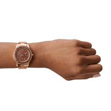 Load image into Gallery viewer, Stella Sport Multifunction Rose Gold-Tone Stainless Steel Watch
