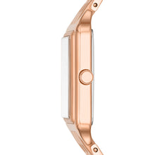 Load image into Gallery viewer, Raquel Three-Hand Date Rose Gold-Tone Stainless Steel Watch
