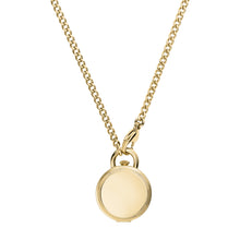 Load image into Gallery viewer, Jacqueline Three-Hand Gold-Tone Stainless Steel Watch Locket
