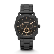Load image into Gallery viewer, Machine Mid-Size Chronograph Black Stainless Steel Watch
