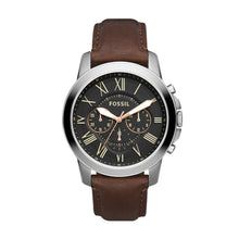 Load image into Gallery viewer, Grant Chronograph Brown Leather Watch
