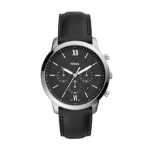 Load image into Gallery viewer, Neutra Chronograph Black Leather Watch
