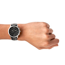 Load image into Gallery viewer, Neutra Chronograph Black Leather Watch
