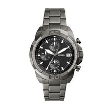 Load image into Gallery viewer, Bronson Chronograph Smoke Stainless Steel Watch
