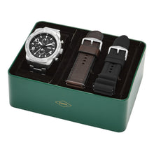 Load image into Gallery viewer, Bronson Chronograph Stainless Steel Watch and Interchangeable Strap Set

