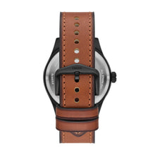 Load image into Gallery viewer, Defender Solar-Powered Luggage Leather Watch
