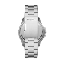 Load image into Gallery viewer, Fossil Blue GMT Stainless Steel Watch
