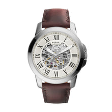 Load image into Gallery viewer, Grant Automatic Dark Brown Leather Watch
