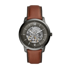 Load image into Gallery viewer, Neutra Automatic Amber Leather Watch
