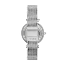 Load image into Gallery viewer, Carlie Mini Automatic Stainless Steel Mesh Watch
