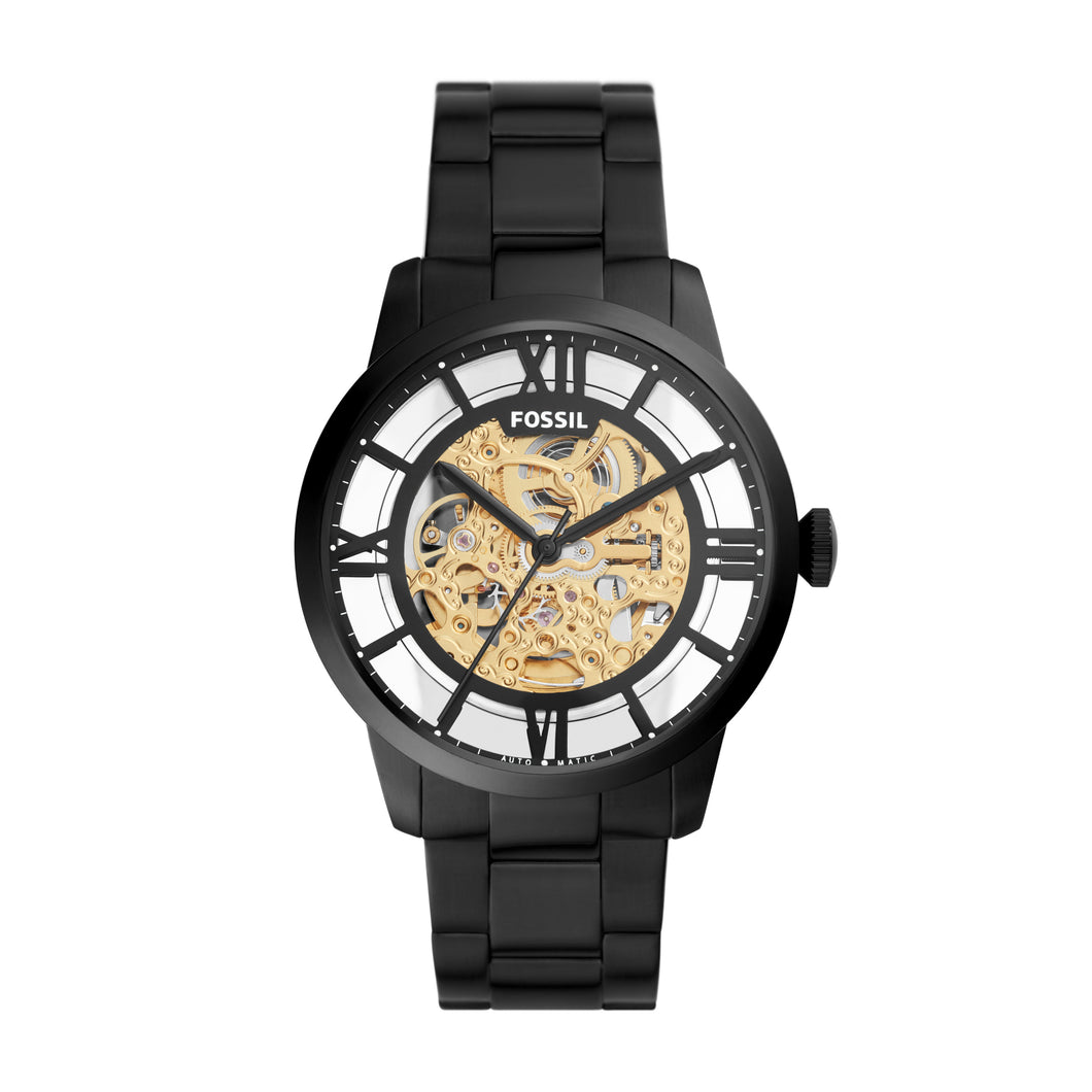 44mm Townsman Automatic Black Stainless Steel Watch