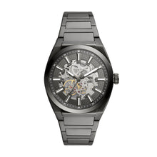 Load image into Gallery viewer, Everett Automatic Smoke Stainless Steel Watch
