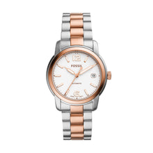Load image into Gallery viewer, Fossil Heritage Automatic Two-Tone Stainless Steel Watch

