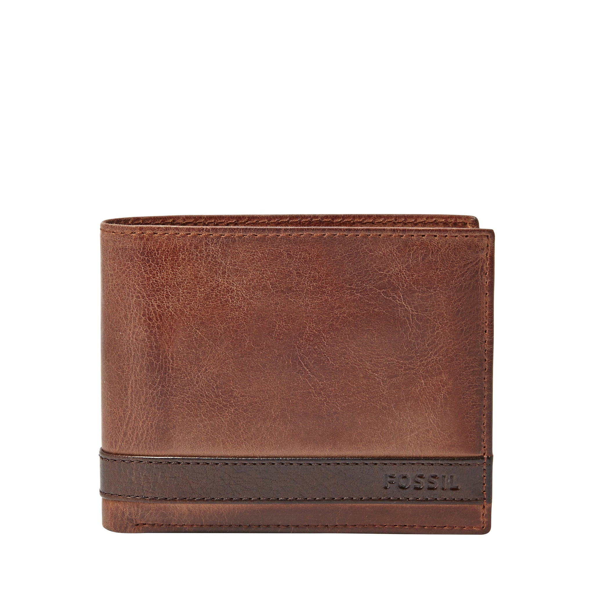 Fossil Shop Fossil Wallets On Sale Fossil Men Trifold Brown