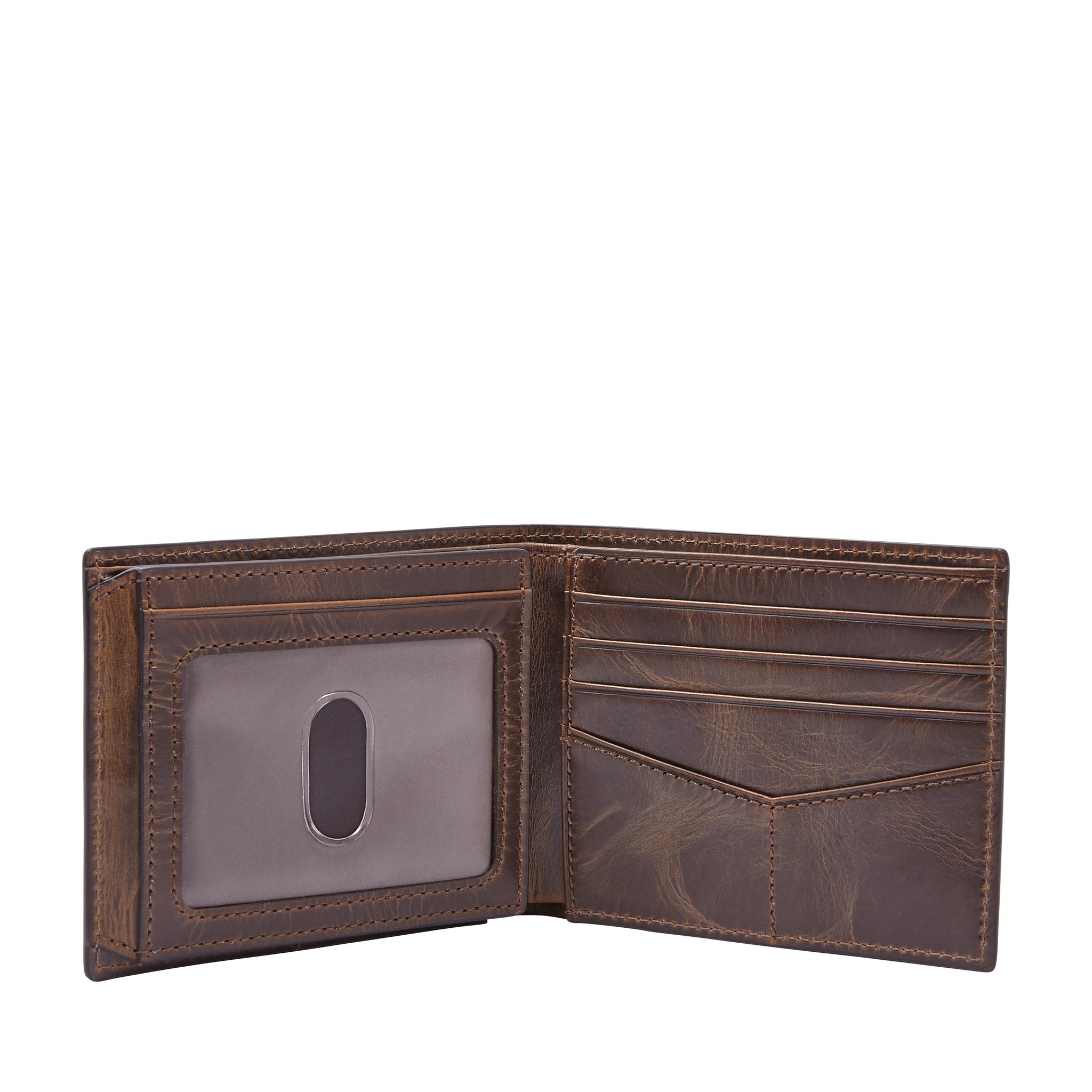 Buy ​Derrick RFID Bifold with Flip ID Online - Fossil Singapore