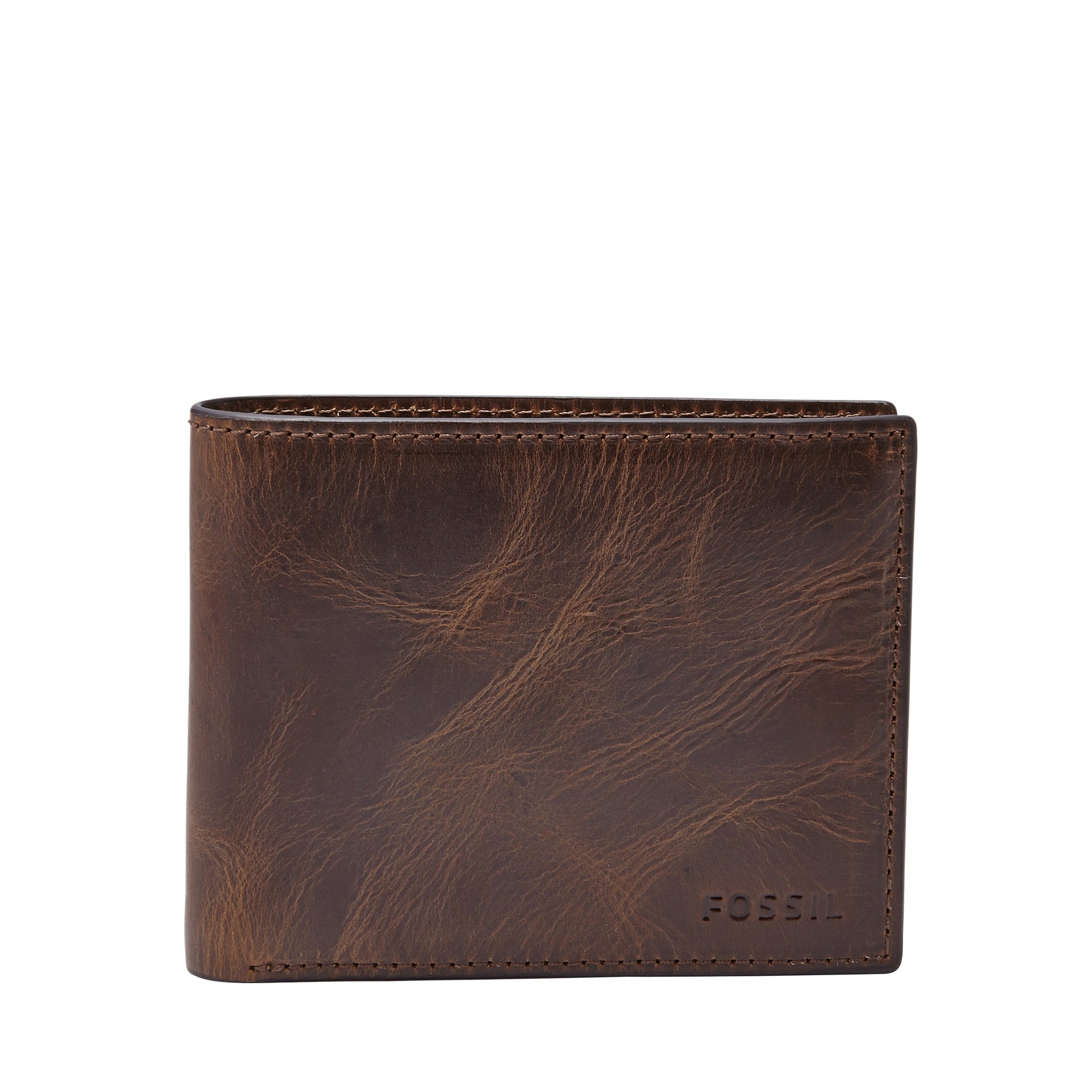 Derrick RFID Bifold with Flip ID – Fossil Singapore