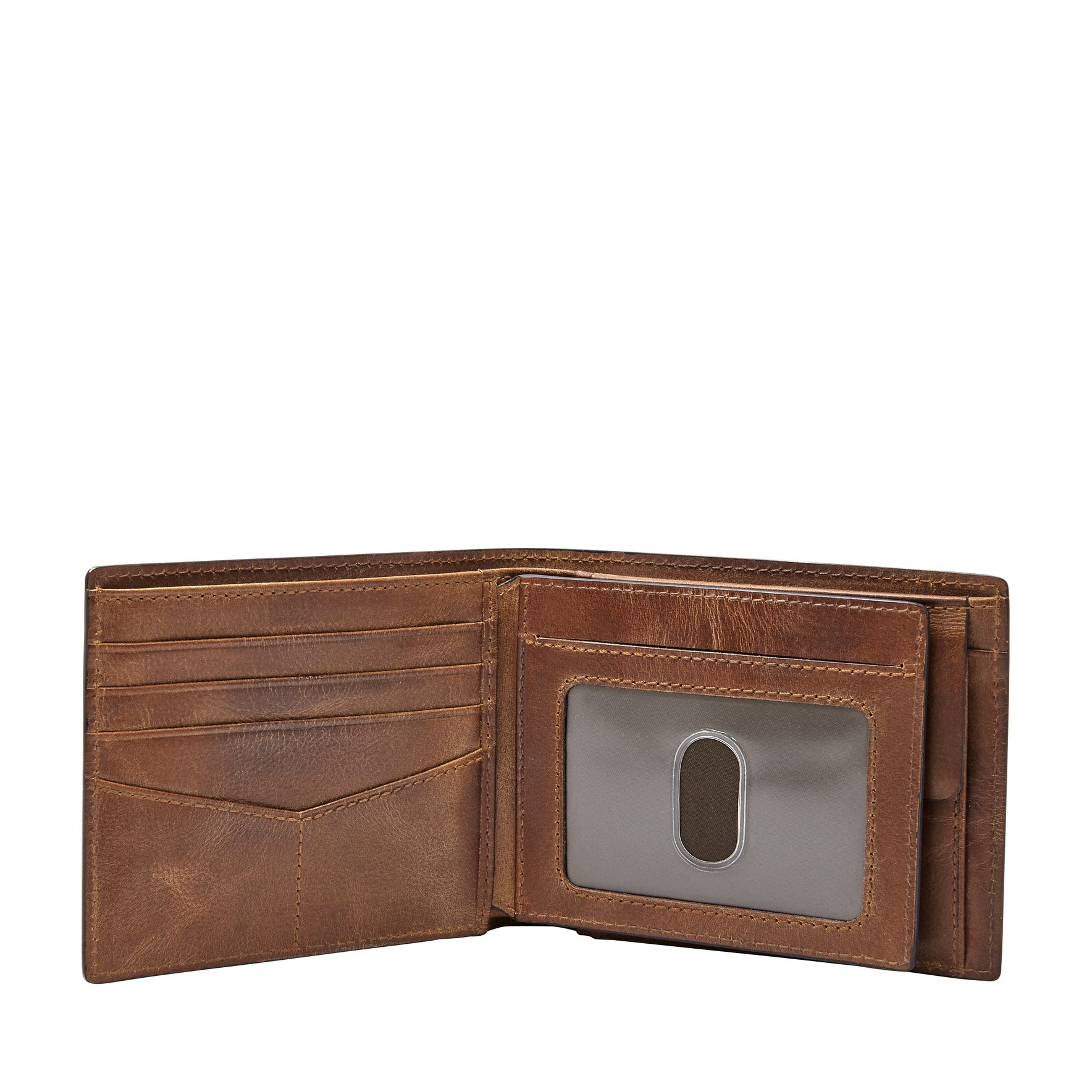Derrick RFID Large Coin Pocket Bifold – Fossil Singapore