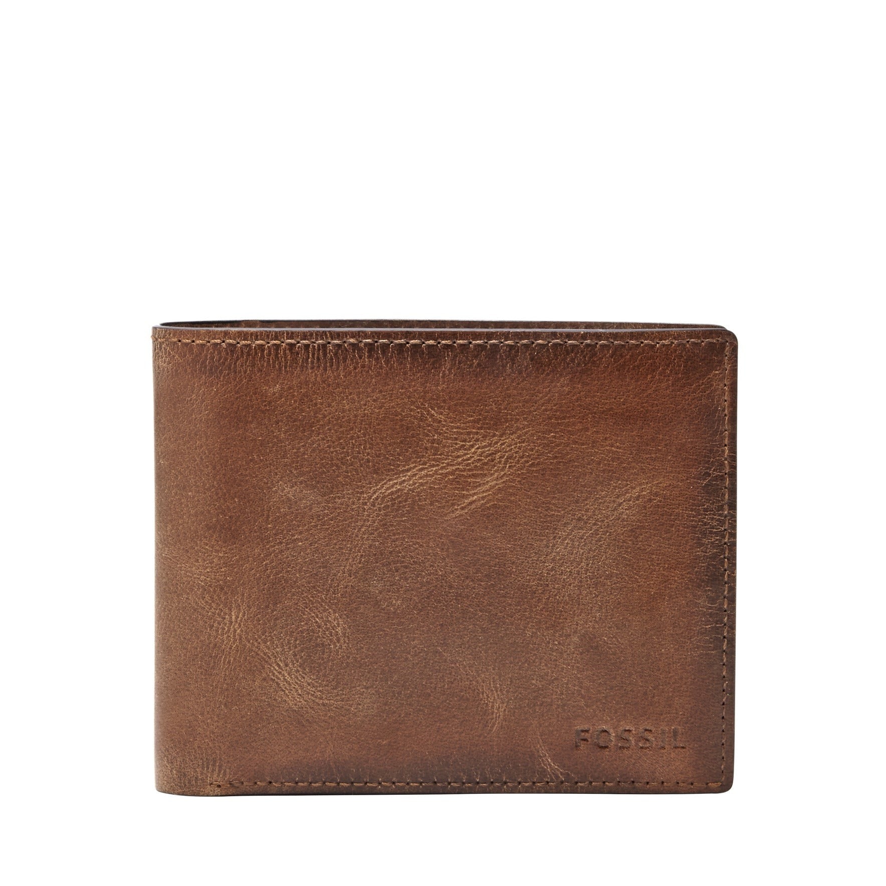 Buy ​Derrick RFID Large Coin Pocket Bifold Online - Fossil Singapore