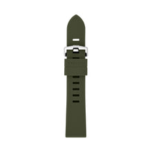Load image into Gallery viewer, 20mm Green Silicone Strap
