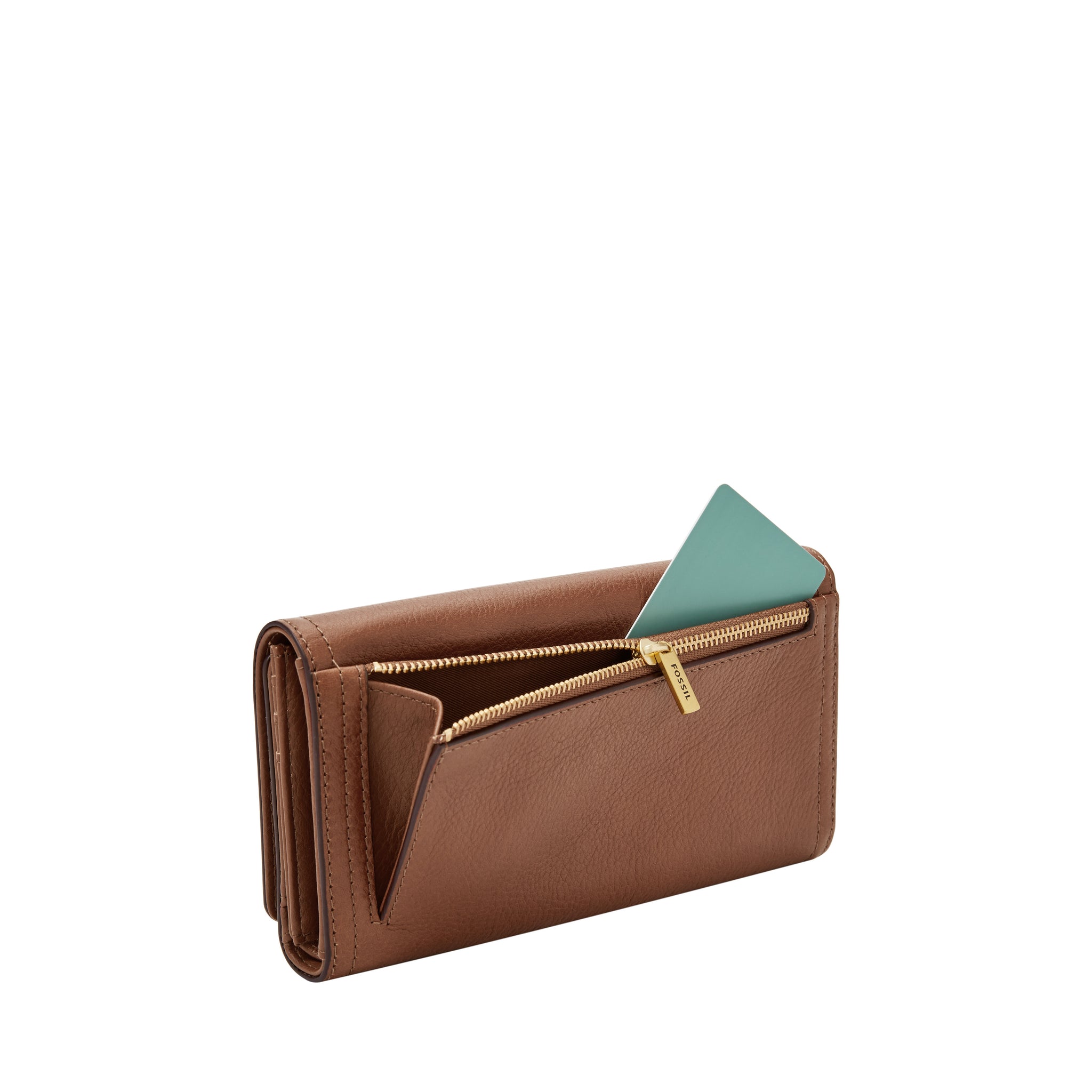 Logan RFID Flap Clutch – Fossil Singapore